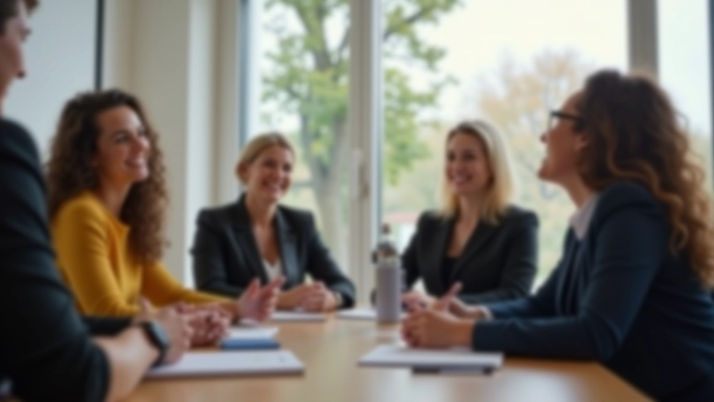 Teilnehmer in einem Selbstvertrauen-Workshop, der gemeinsam an Übungen arbeitet